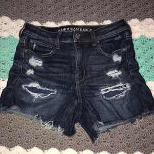 American eagle high rise shorts